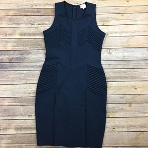 Parker, textured knit bodycon dress